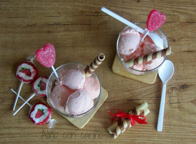 HELADO DE PIRULETA DE FRESA (CON LICOR) HELADO DE PIRULETA DE FRESA (CON LICOR)