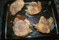 Confit de Pato Encebollado con Tempura de Calabacin Confit de Pato Encebollado con Tempura de Calabacin