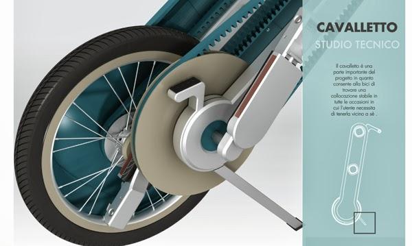 Una bicicleta que se convierte en una navaja suiza (para coger el autobús) Una bicicleta que se convierte en una navaja suiza (para coger el autobús)