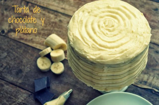 Cómo hacer una fácil y deliciosa Tarta de chocolate y plátano (Exito asegurado)