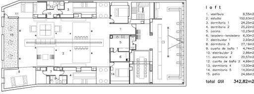 First-floor LAS CASAS DE TORRES XLVII: UNO DE LOS PRIMEROS LOFTS DISEÑADOS POR A-CERO EN LA CAPITAL