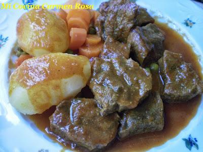 TERNERA CON SALSA DE ENEBRO TERNERA CON SALSA DE ENEBRO