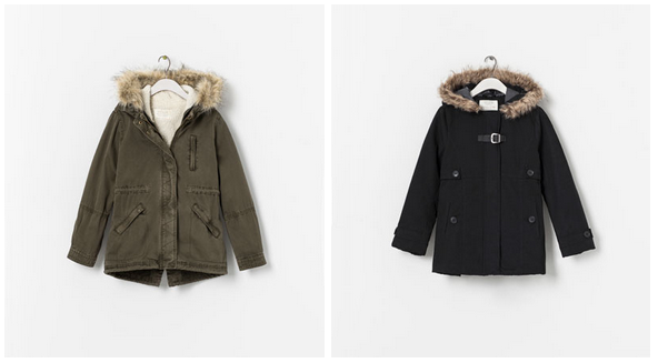 Avance de invierno: Especial chaquetas y abrigos para niña