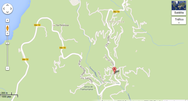 Deià (Mallorca) Mapa Deia