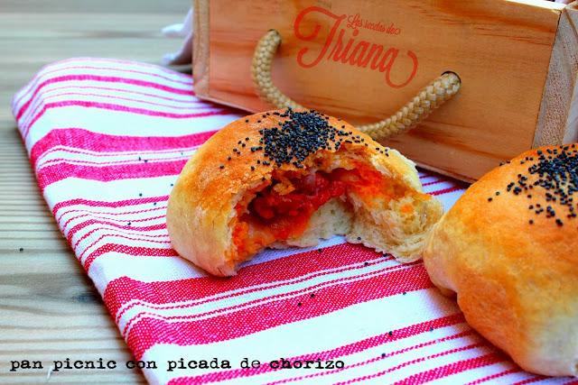 Pan Picnic con picada de chorizo