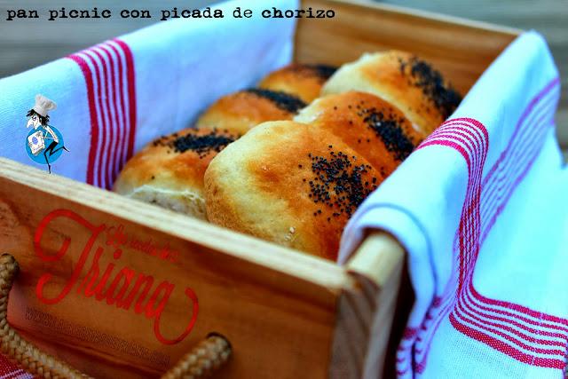 Pan Picnic con picada de chorizo