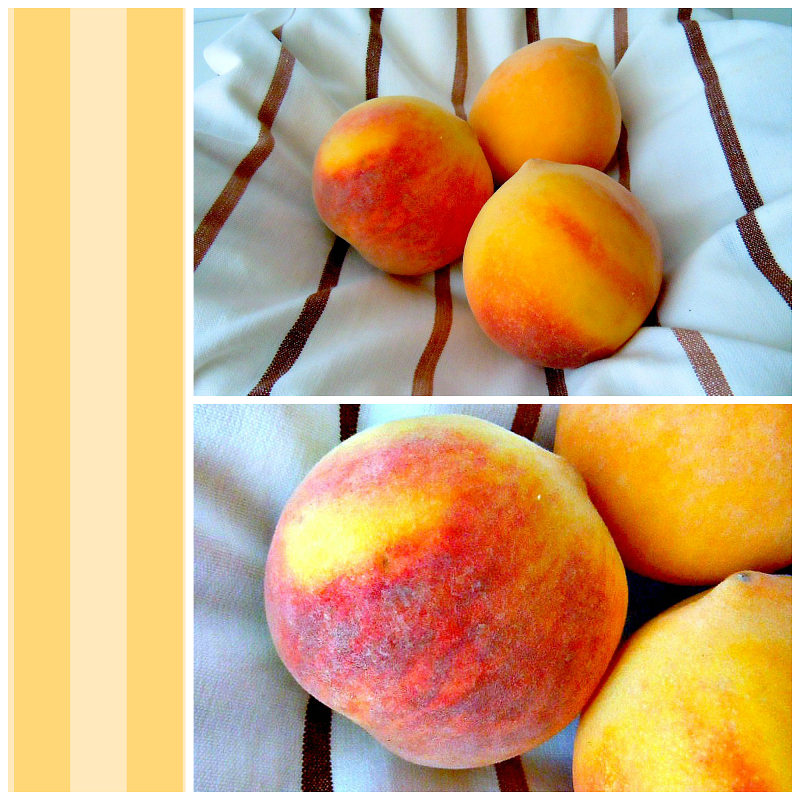 Crema templada de Melocotón Crema templada de Melocotón