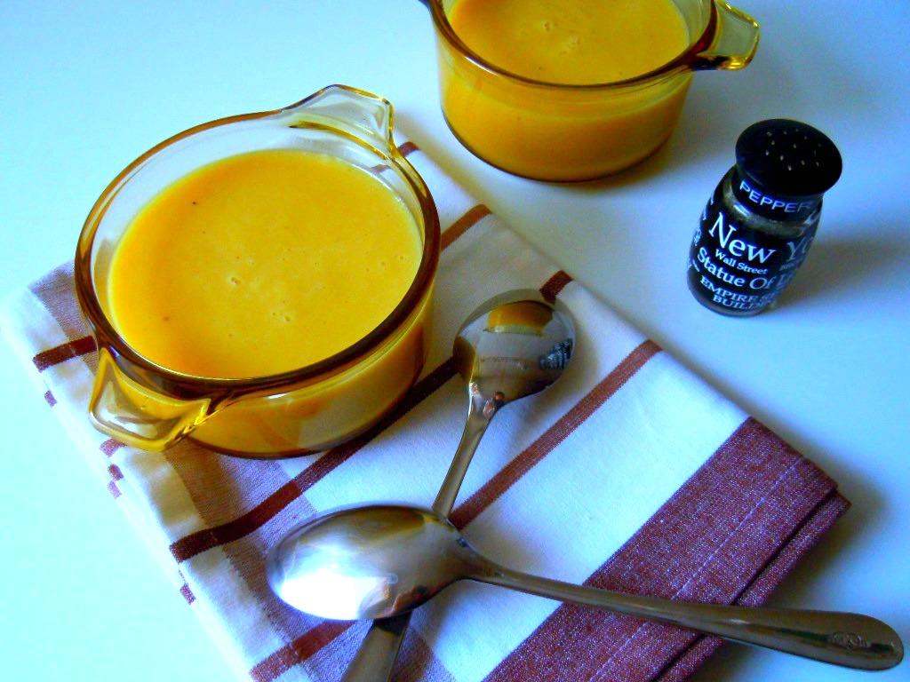 Crema templada de Melocotón Crema templada de Melocotón