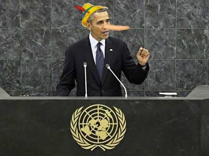 Las 45 mentiras que dijo Obama ante la ONU