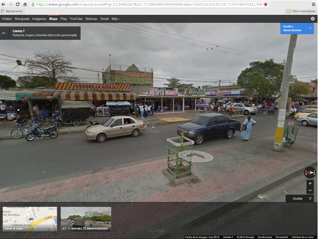 Visita virtualmente a Riohacha con el nuevo google Maps