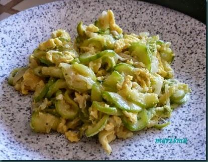 revuelto de calabacin,racion copia revuelto de calabacin,racion copia