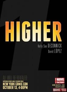 Noveno teaser de All-New Marvel NOW!: Higher Teaser de All-New Marvel NOW!: Higher