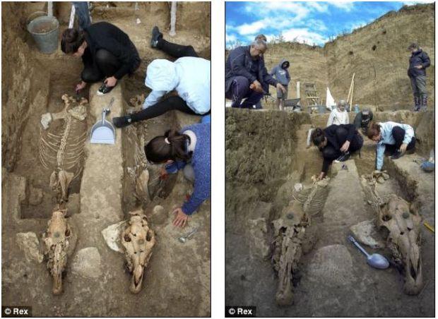 Localizan en Bulgaria una cuadriga tracia de 2.500 años en una tumba real Localizan en Bulgaria una cuadriga tracia de 2.500 años en una tumba real