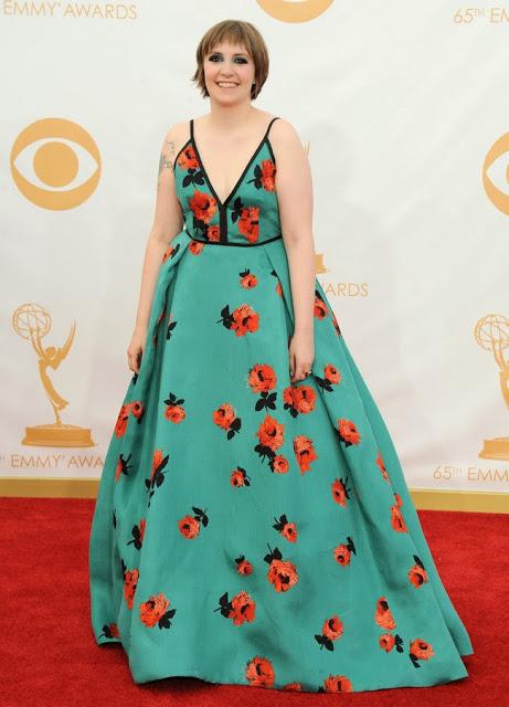 Lena Dunham de Prada Lena Dunham de Prada, Emmy 2013