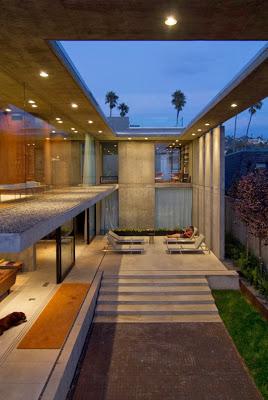 Casa de Hormigon en California Casa de Hormigon en California