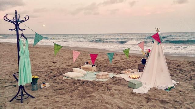 Picnic en la playa... by 'Quiero una boda perfecta' & Zalando