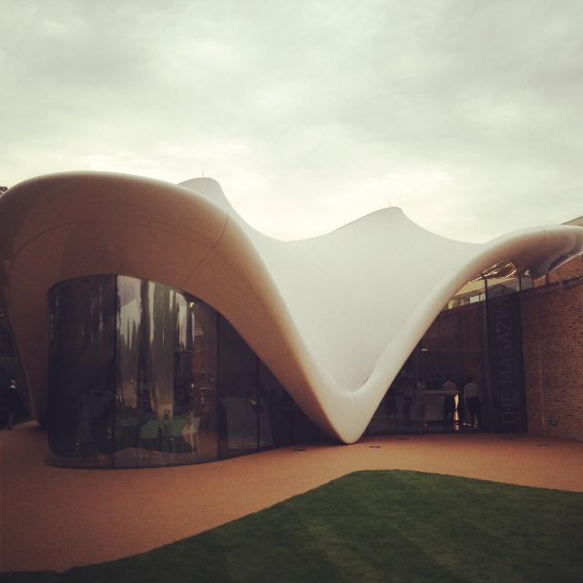 ¡Con S de Serpentina! un nuevo must en Londres Serpentine Zaha Hadid 1