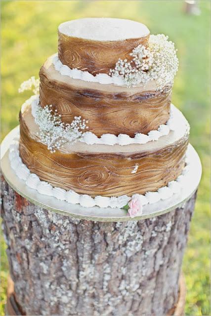 My Wedding Inspiration: troncos de árboles como motivo decorativo en las bodas