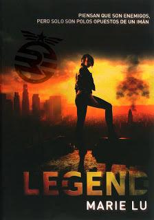 Próximamente en España: Prodigy (Legend #2) de Marie Lu Legend (Legend, #1)
