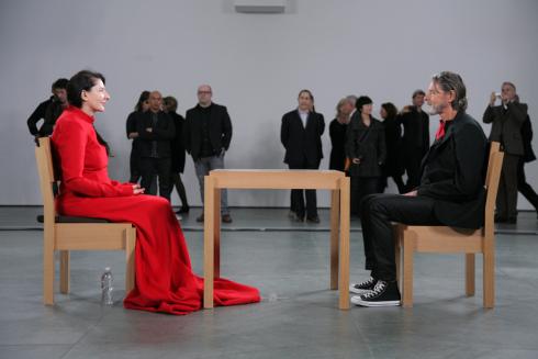Una mirada vale más que mil palabras Marina y Ulay