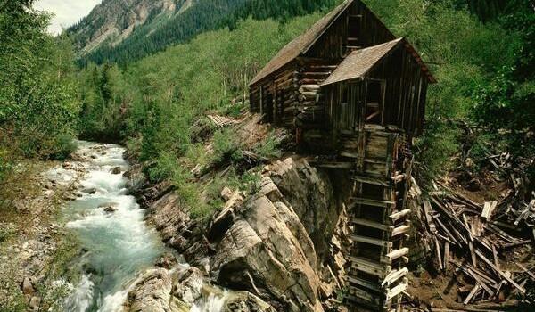 Haikyo, turismo en lugares abandonados Abandoned Crystal Mill, Colorado