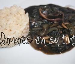 Calamares en su tinta Calamares en su tinta01