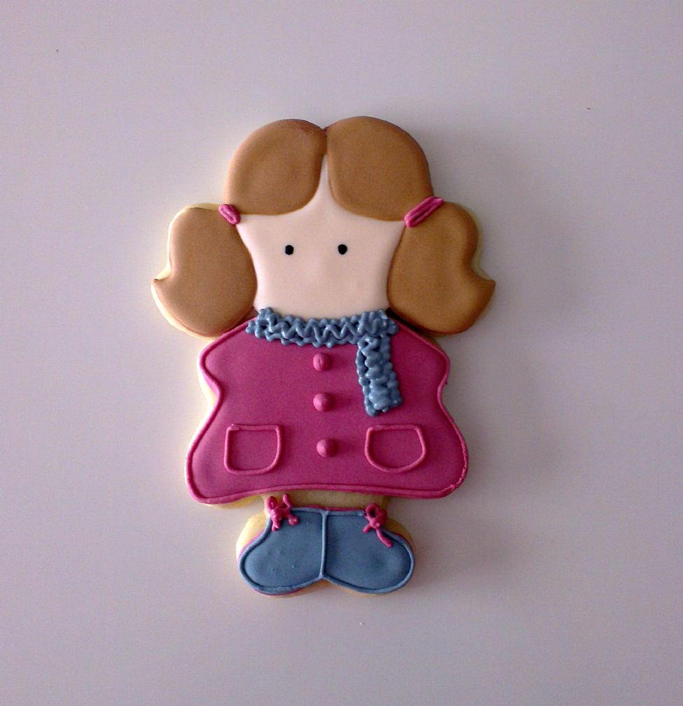 ♥ Galletas decoradas: Las niñas guardan su ropa de verano!