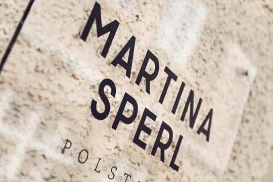 Identidad Martina Sperl Martina Sperl branding tapiceria
