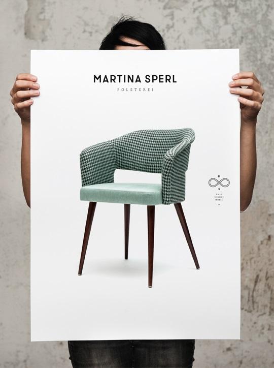 Identidad Martina Sperl Martina Sperl branding tapiceria