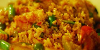 receta de arroz primavera