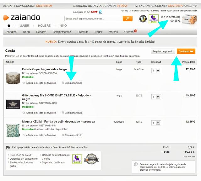La recomendación de la semana : tienda on-line Zalando La recomendación de la semana : tienda on-line Zalando