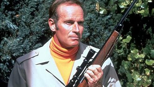 Charlton Heston y su rifle