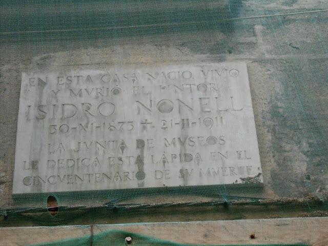 BARCELONA...ISIDRE NONELL i MONTURIOL...PINTOR...30-XI-1873,21-II-1911...5-10-2013... BARCELONA...ISIDRE NONELL i MONTURIOL...PINTOR...30-XI-1873,21-II-1911...5-10-2013...