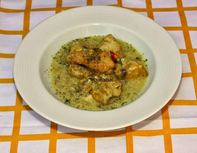 Pollo al ras el hanout y leche de coco