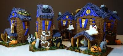 Ideas de decoración Halloween: 5 Casitas de jengibre para Halloween casa embrujadas halloween