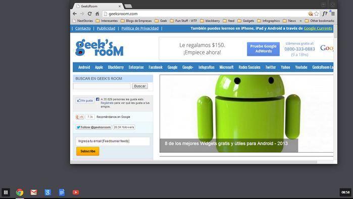 Última versión de desarrollo del navegador Chrome en Windows 8 incluye Chrome OS chromes-os-chrome-windows-8
