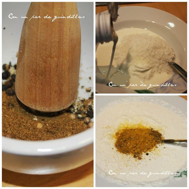 Patatas baby con cúrcuma y especias Patatas baby con cúrcuma y especias