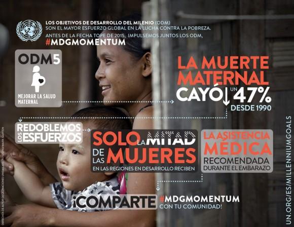 Objetivos del Milenio (ONU): Mejorar la salud materna
