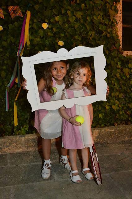 UNA COMUNIÓN ESPECIAL: TENIS Y PLAYMOBIL -la fiesta de Mª Mercè- UNA COMUNIÓN ESPECIAL: TENIS Y PLAYMOBIL -la fiesta de Mª Mercè-