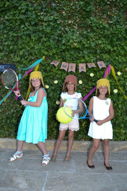 UNA COMUNIÓN ESPECIAL: TENIS Y PLAYMOBIL -la fiesta de Mª Mercè- UNA COMUNIÓN ESPECIAL: TENIS Y PLAYMOBIL -la fiesta de Mª Mercè-