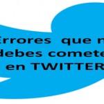 Cinco razones por las que se equivocan en Twitter