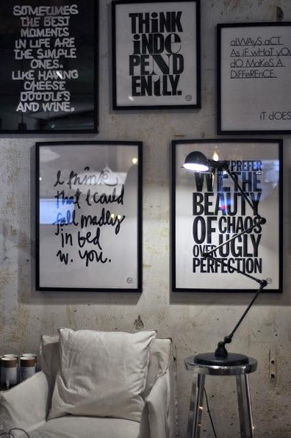 Martes Deco: Paredes con mensaje Martes Deco: Paredes con mensaje