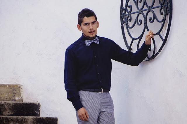 Gingham and Bow Tie. Gingham and Bow Tie.