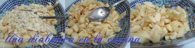 Apfelstrudel con el conteo de las distintas raciones para diabéticos Apfelstrudel con el conteo de las distintas raciones para diabéticos