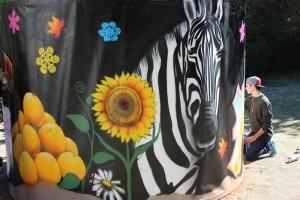 grafiti Origami, graffiti y pompas de jabón para celebrar la Semana de las Matemáticas del Planeta Tierra