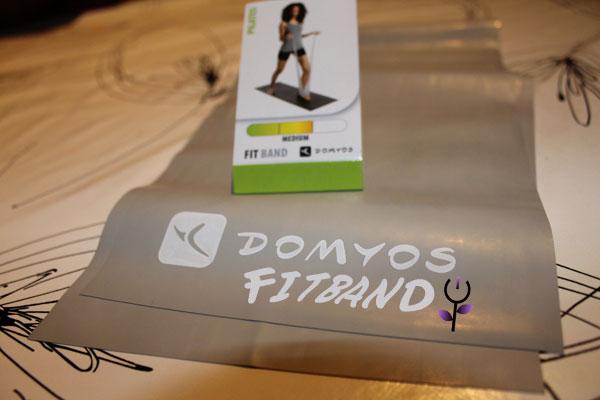 Thiocamp, primera semana Domyos Fitband resistencia media