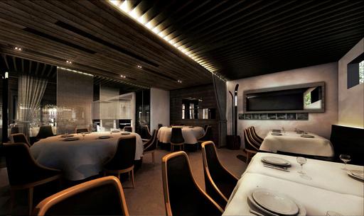 A-cero Projects A-cero presenta las últimas imágenes del proyecto de interiorismo para el restaurante Aspen