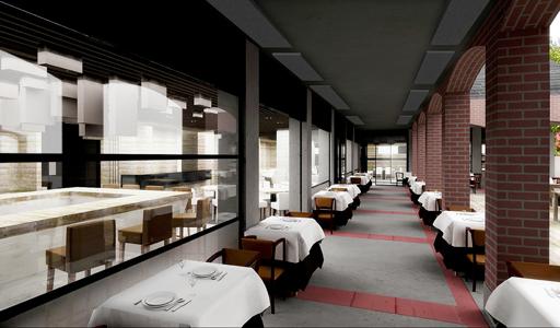 A-cero Projects A-cero presenta las últimas imágenes del proyecto de interiorismo para el restaurante Aspen
