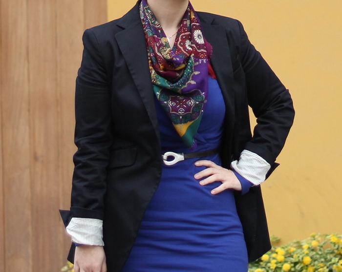 Mis Looks - Un vestido azul Mis Looks - Un vestido azul
