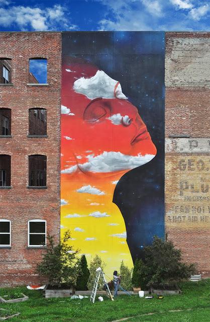 Dasic y sus murales hipnotizantes Dasic y sus murales hipnotizantes